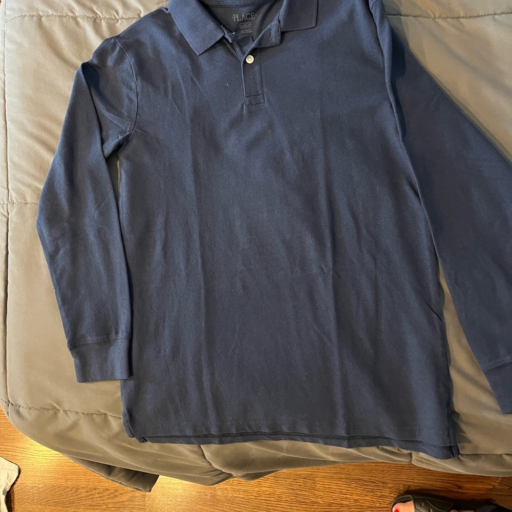 The Children's Place Navy Blue Polo Shirt